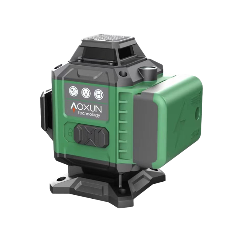 Instrument de projection de ligne Laser à lignes croisées vertes 4D
